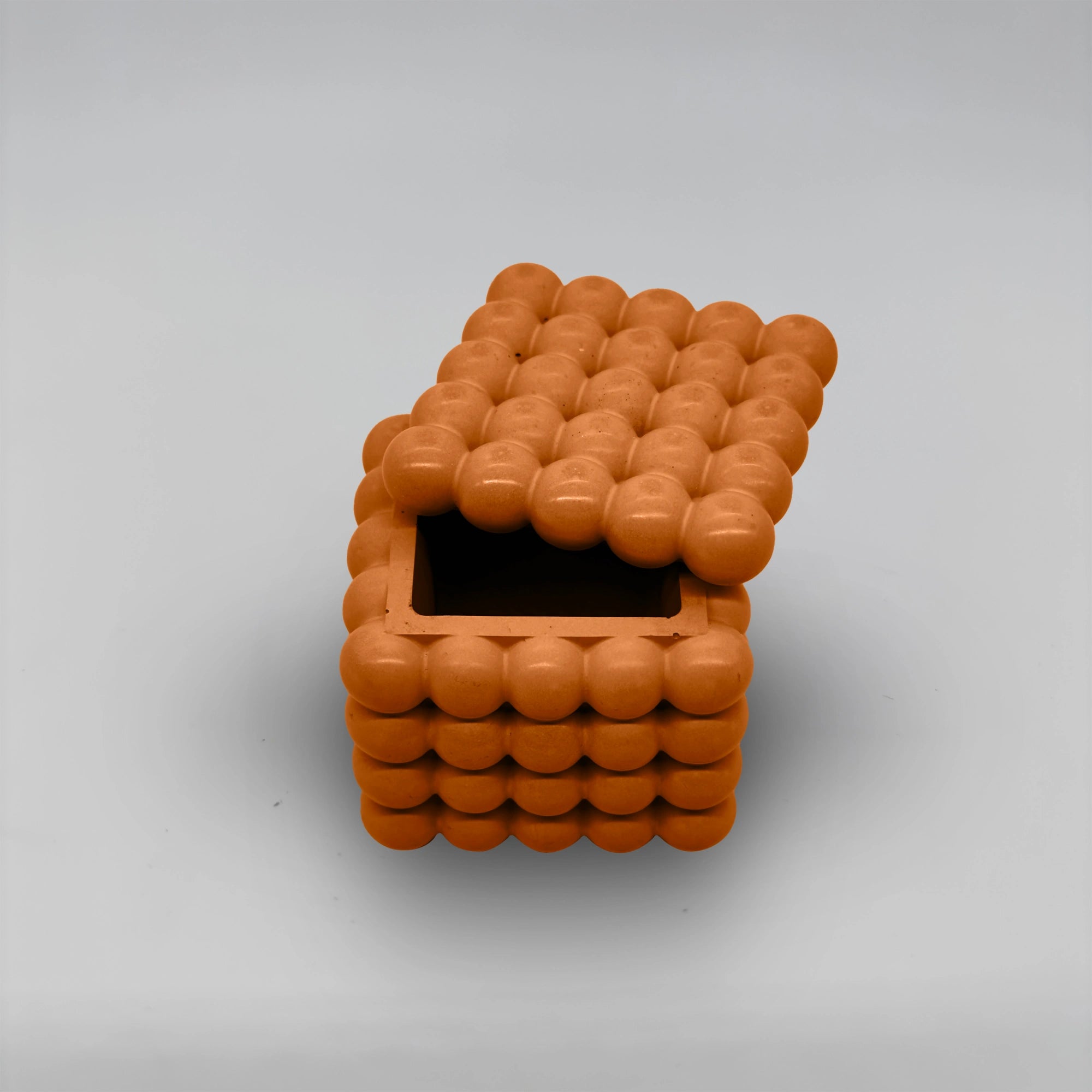 Bolla Nádobka bublinová univerzální z betonu + víčko / podtácek