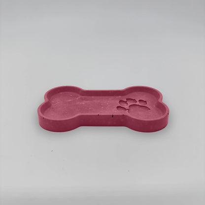 Bone Kostička tácek na granule a pamlsky z betonu