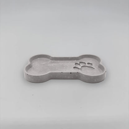 Bone Kostička tácek na granule a pamlsky z betonu