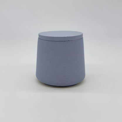 ConcaveJar Nádobka prohnutá z UHPC betonu + víčko