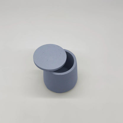 ConcaveJar Nádobka prohnutá z UHPC betonu + víčko