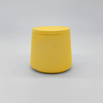 ConcaveJar Nádobka prohnutá z UHPC betonu + víčko