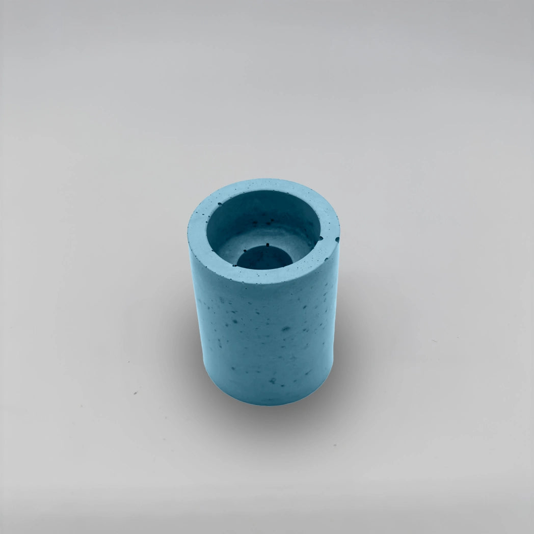 Cylinder Držák mulfitunkční na svícen nebo svíčku z betonu