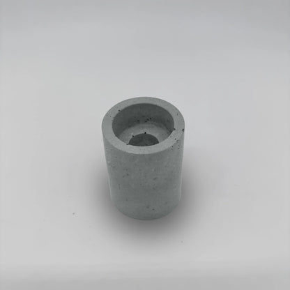 Cylinder Držák mulfitunkční na svícen nebo svíčku z betonu
