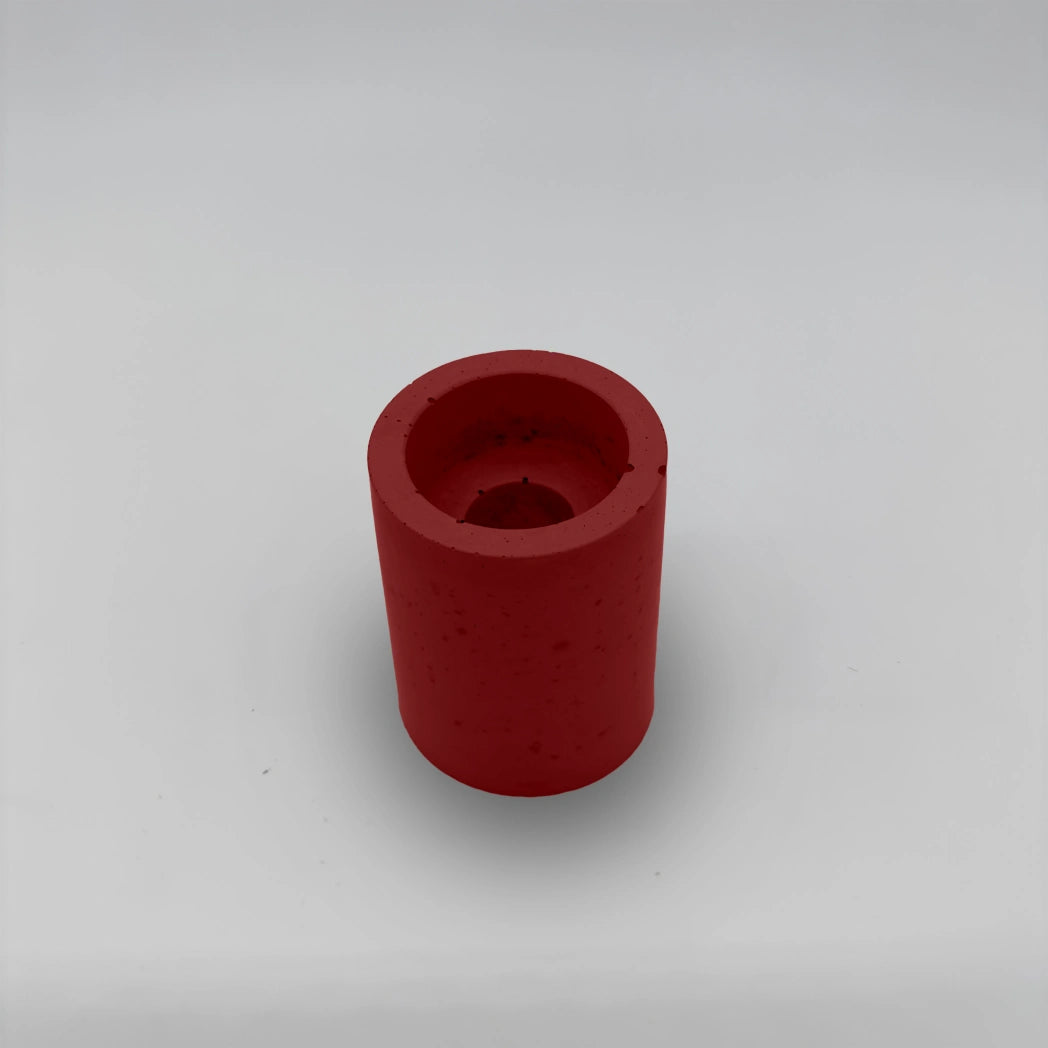 Cylinder Držák mulfitunkční na svícen nebo svíčku z betonu