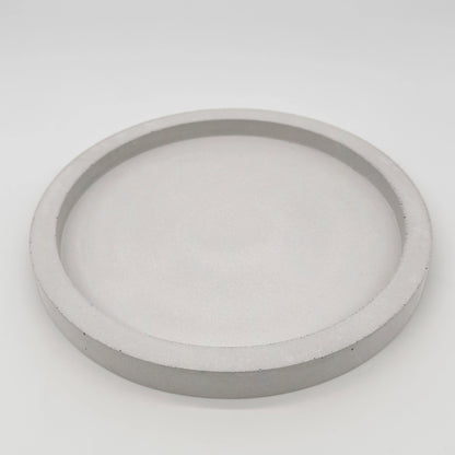 Disk Podnos a tác z UHPC betonu kruhový 24cm