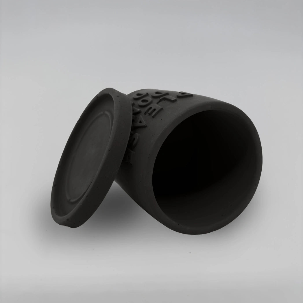 Récipient ,Please don't Die, Nádobka z betonu + podtácek