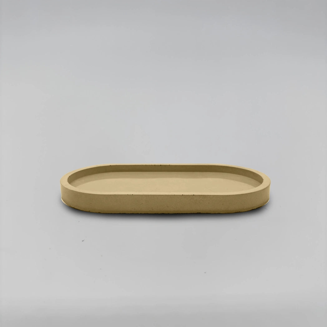 Ellipse Tácek z betonu oválný obdélník