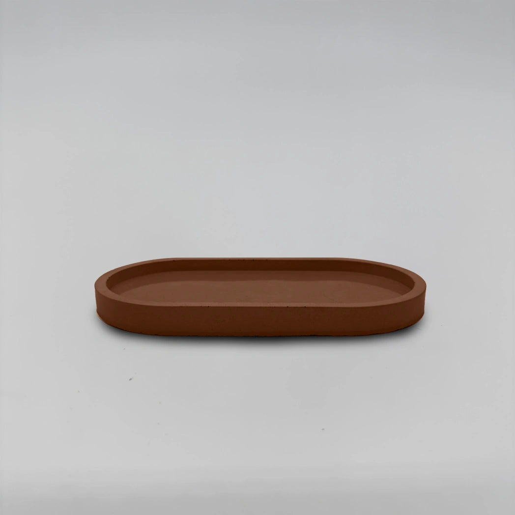 Ellipse Tácek z betonu oválný obdélník