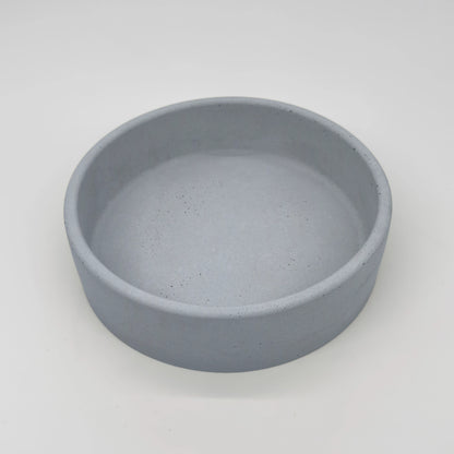 FlatBowl Mísa s plochým dnem z UHPC betonu kulatá
