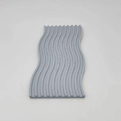 Fluctus Tác vlnitý obdélník s vroubky z UHPC betonu