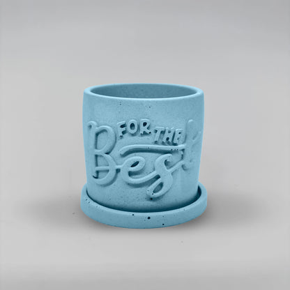 Récipient ,For the Best, Nádobka z betonu multifunkční + podtácek