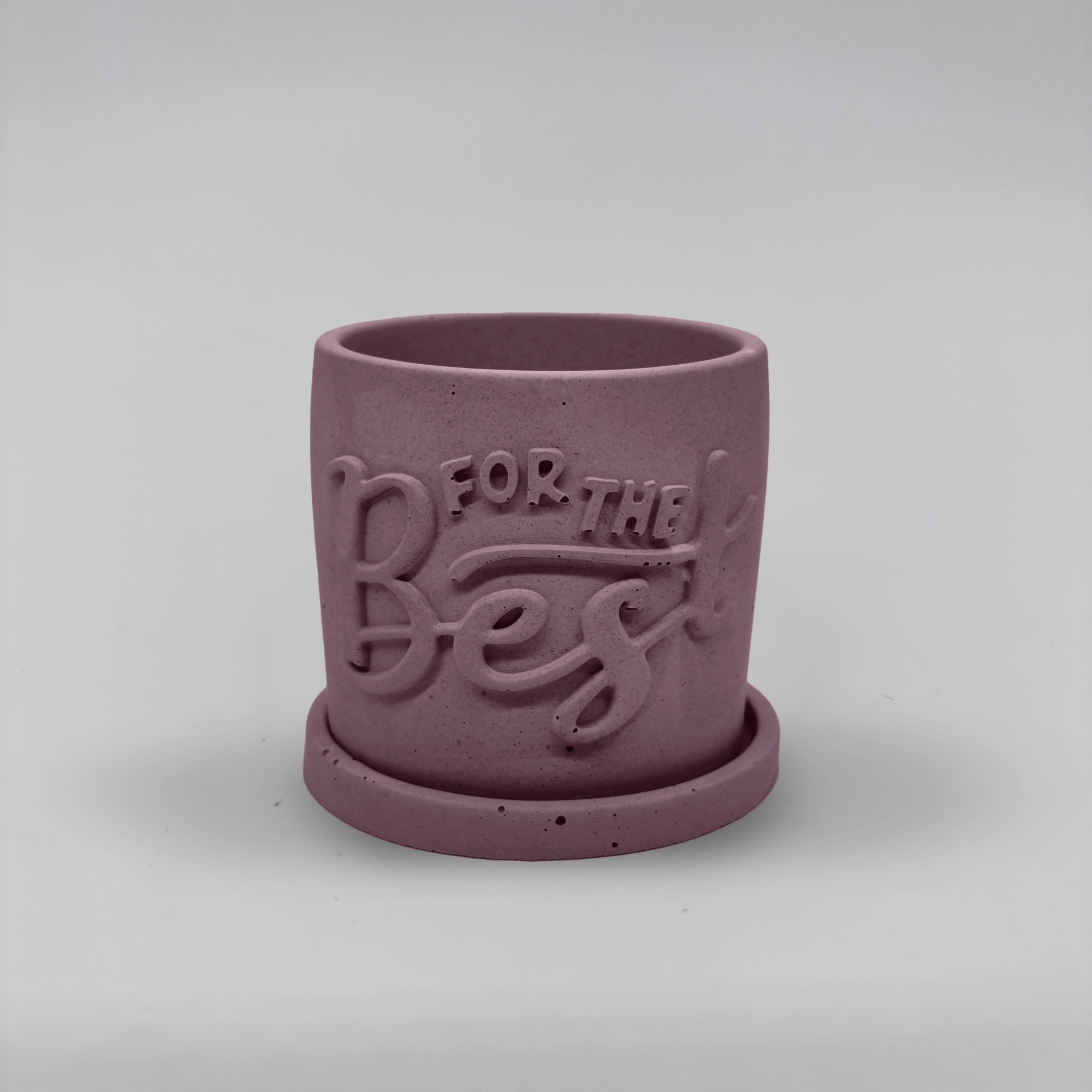 Récipient ,For the Best, Nádobka z betonu multifunkční + podtácek