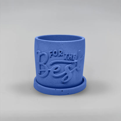 Récipient ,For the Best, Nádobka z betonu multifunkční + podtácek