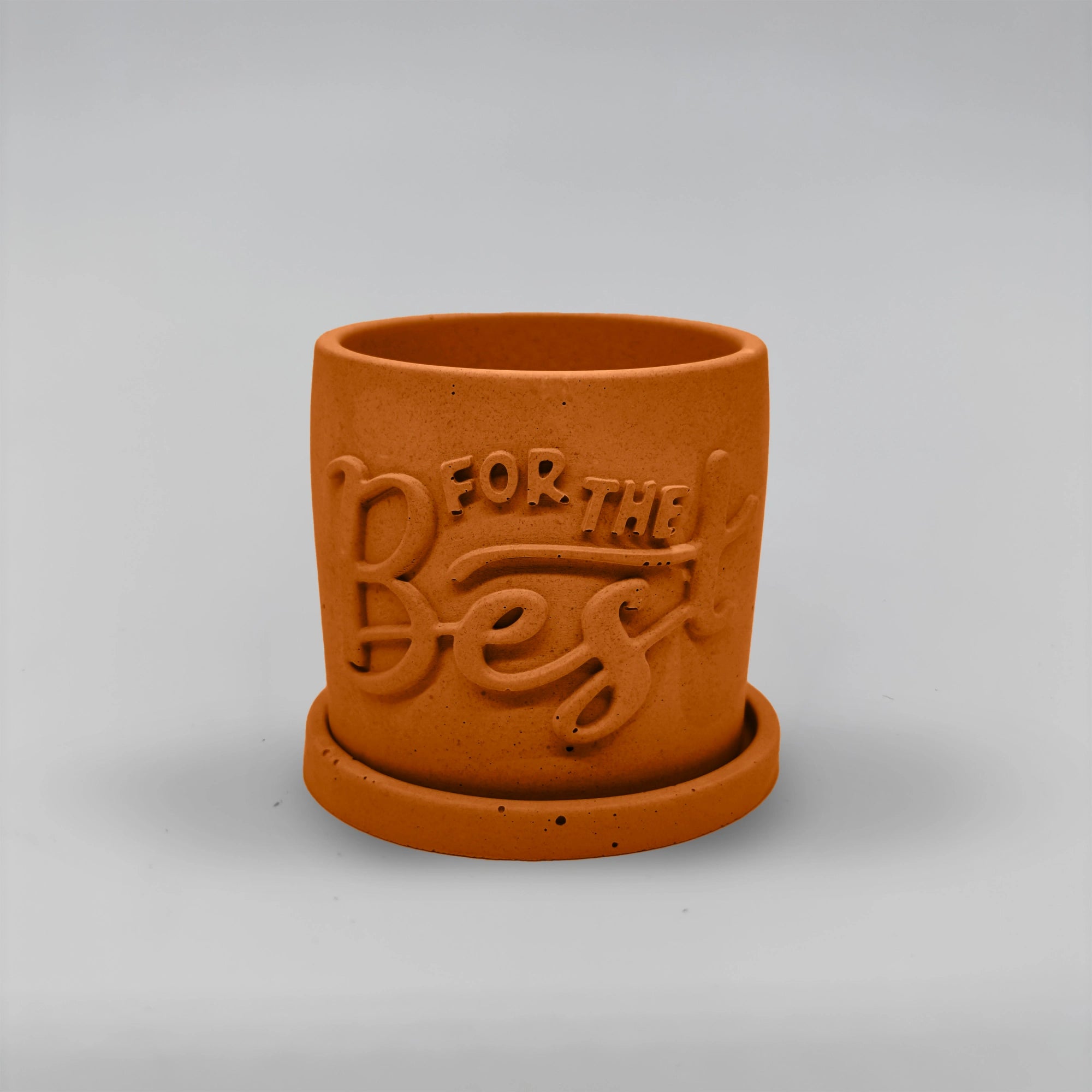 Récipient ,For the Best, Nádobka z betonu multifunkční + podtácek