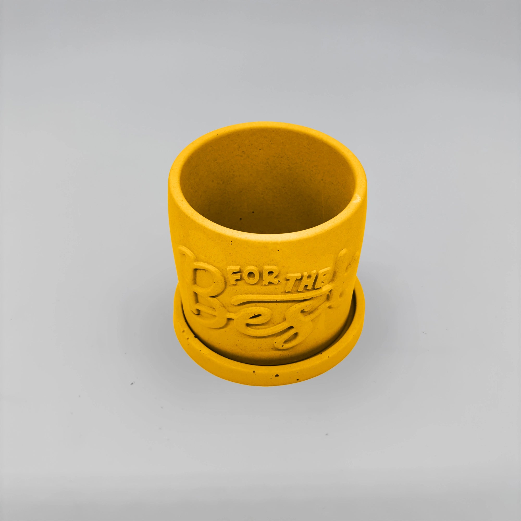 Récipient ,For the Best, Nádobka z betonu multifunkční + podtácek