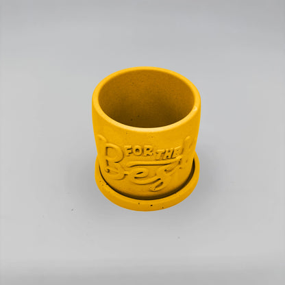 Récipient ,For the Best, Nádobka z betonu multifunkční + podtácek