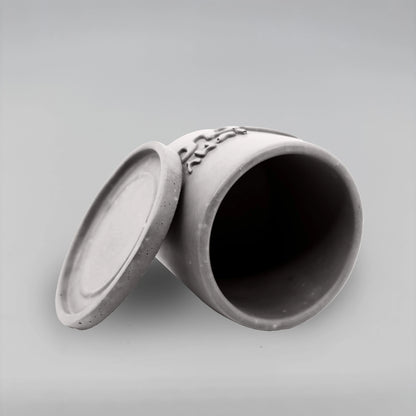 Récipient ,I Love my Dad, Nádobka z betonu multifunkční  + podtácek