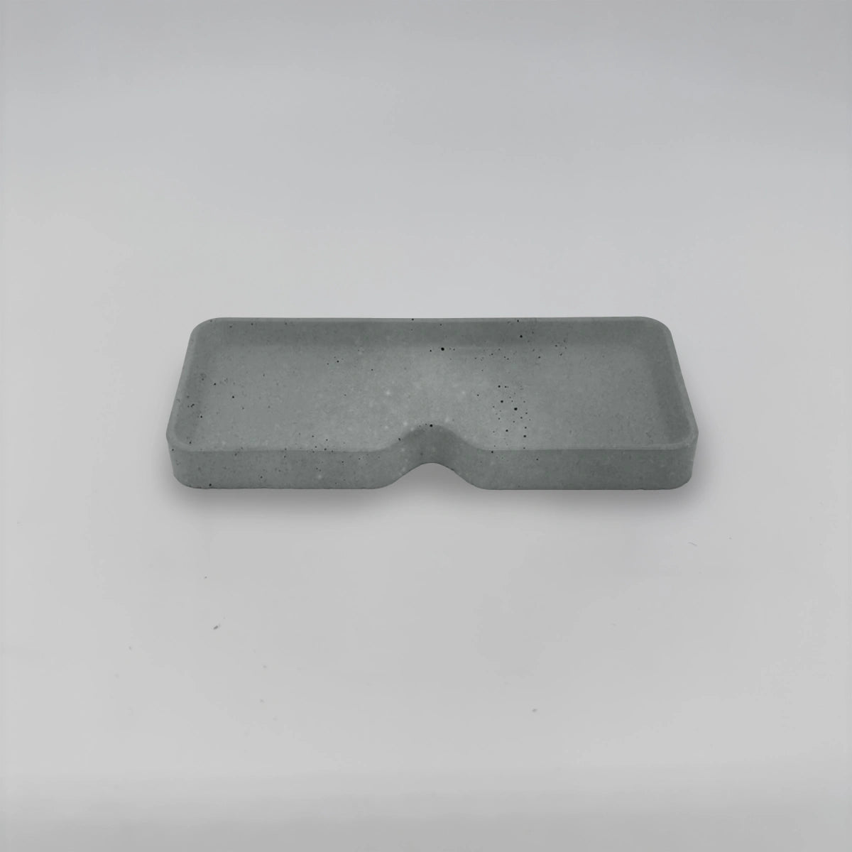 OpticRest Odkládací tácek pro brýle z betonu obdélníkový