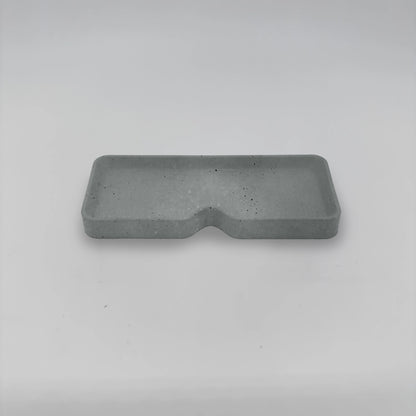 OpticRest Odkládací tácek pro brýle z betonu obdélníkový