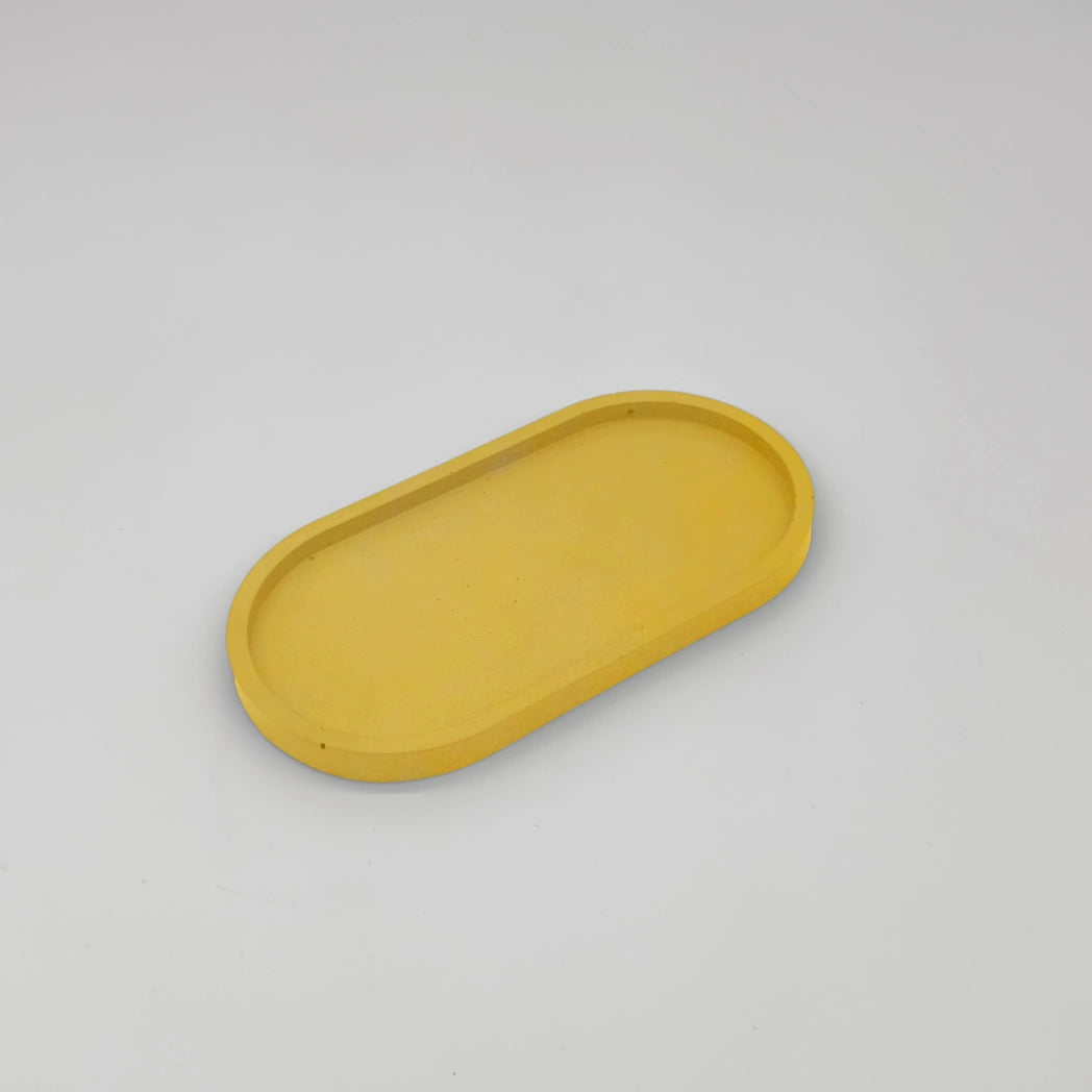 OvalTray Tácek z UHPC betonu oválný obdélník