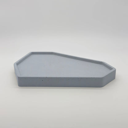 Polygon Podnos a tác polygonální z UHPC betonu 31x24cm