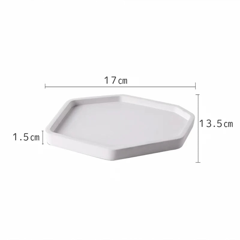 Polygon Tácek polygonální z UHPC betonu 15x12cm