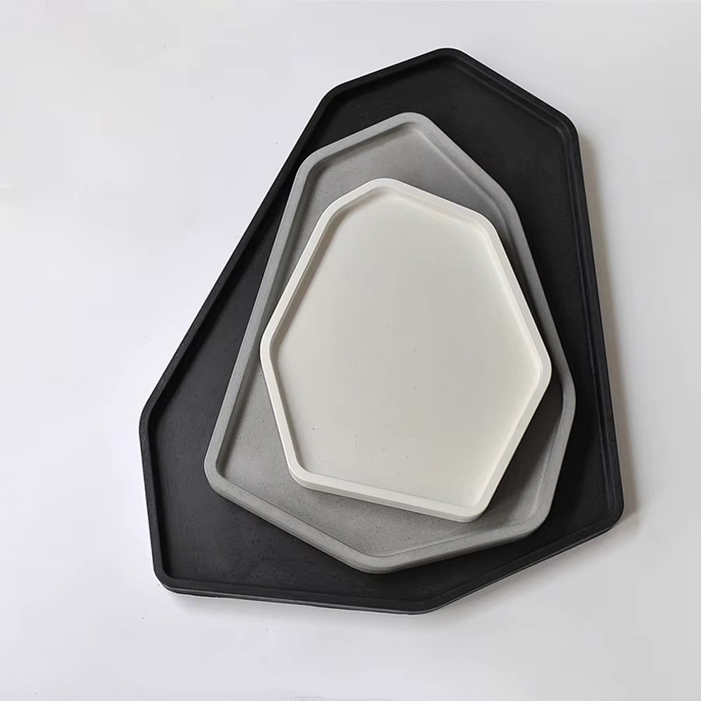 Polygon Tácek polygonální z UHPC betonu 15x12cm