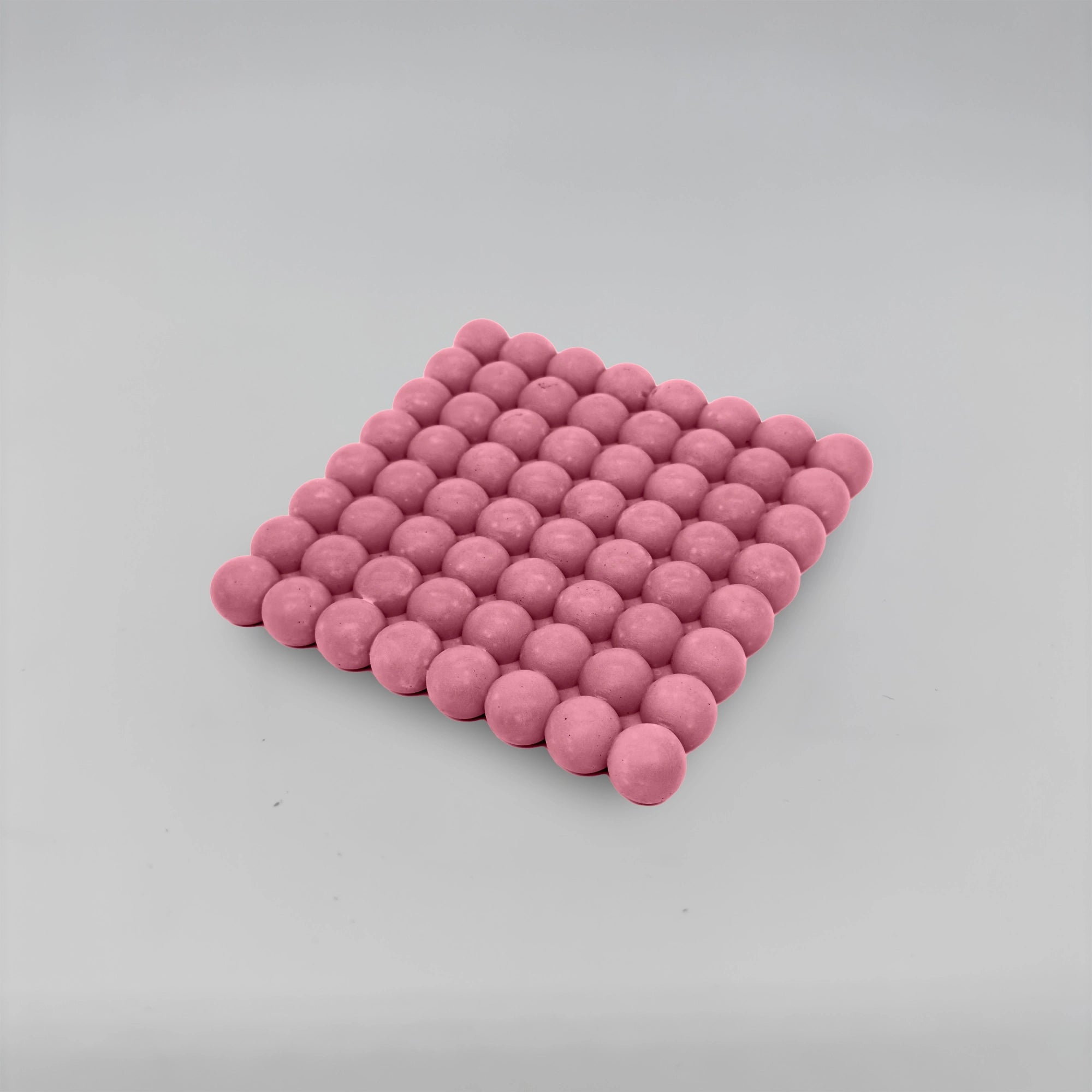 Portata Tácek bublinový z betonu čtverec 14x14cm