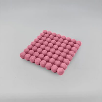 Portata Tácek bublinový z betonu čtverec 14x14cm