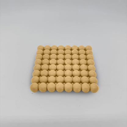 Portata Tácek bublinový z betonu čtverec 14x14cm