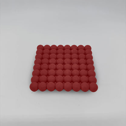 Portata Tácek bublinový z betonu čtverec 14x14cm