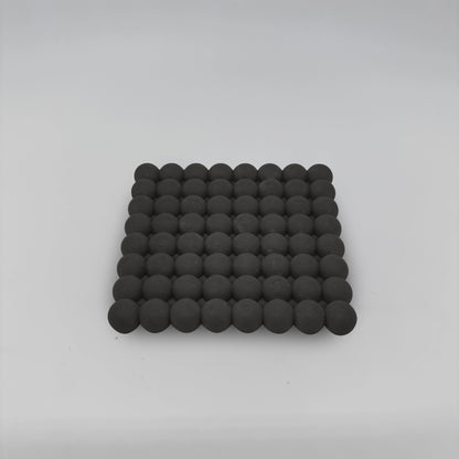 Portata Tácek bublinový z betonu čtverec 14x14cm