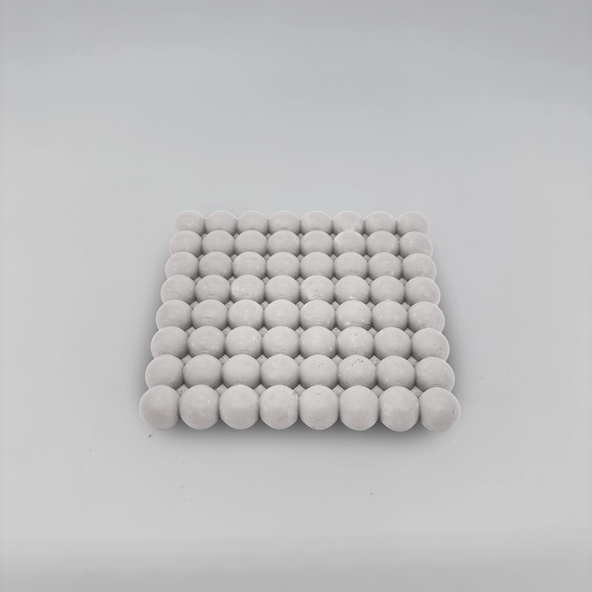 Portata Tácek bublinový z betonu čtverec 14x14cm