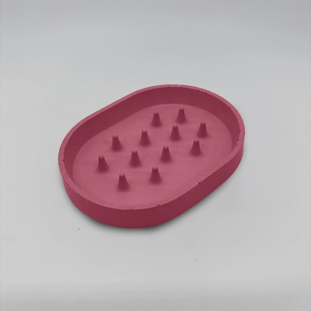 RingNest Organizér na prsteny a šperky z betonu oválný obdélník