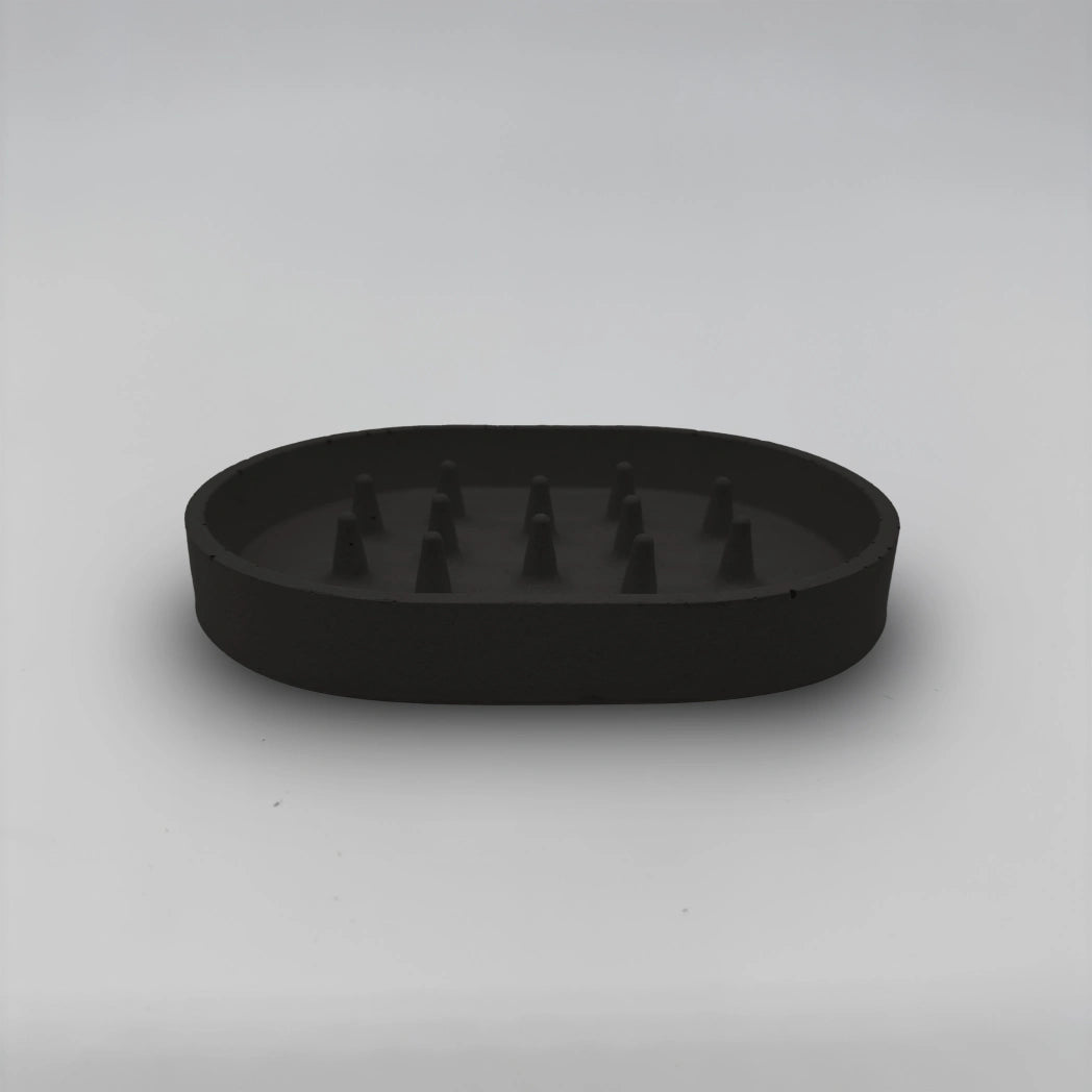 RingNest Organizér na prsteny a šperky z betonu oválný obdélník