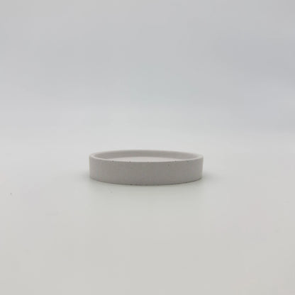 Rounder Podtácek s hranou z UHPC betonu kulatý 10cm