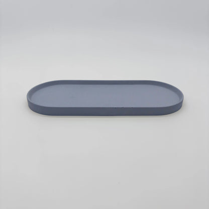 Rounder tácek s hranou z UHPC betonu oválný obdélník 26x11cm