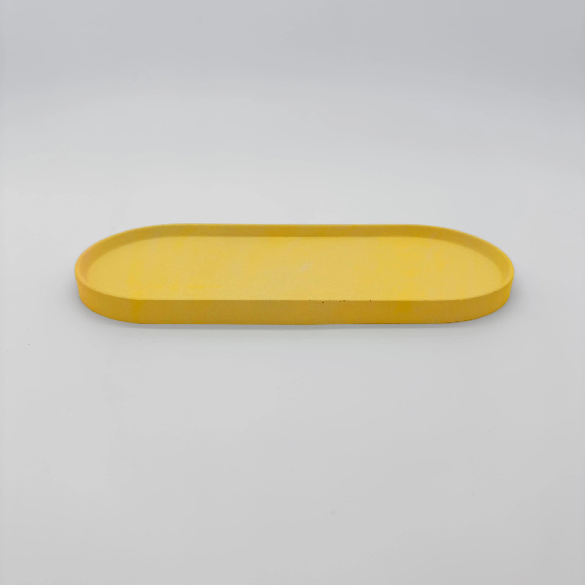 Rounder tácek s hranou z UHPC betonu oválný obdélník 26x11cm