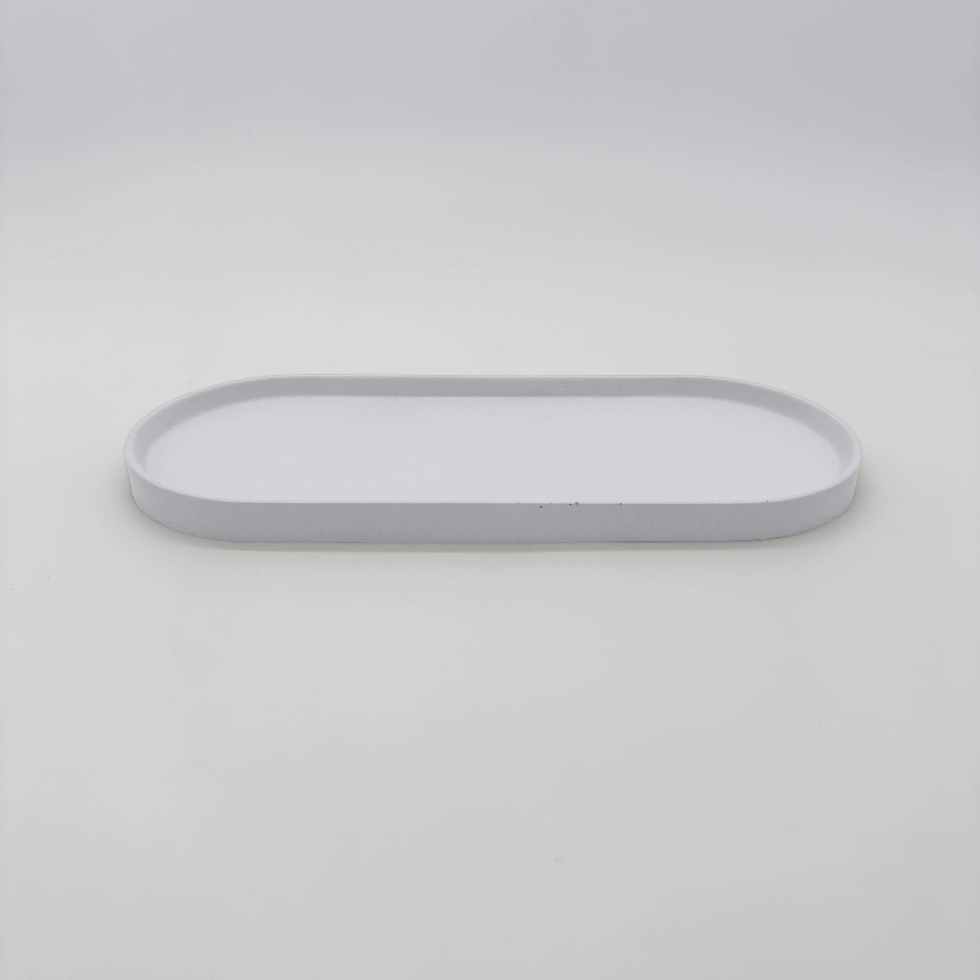 Rounder tácek s hranou z UHPC betonu oválný obdélník 26x11cm