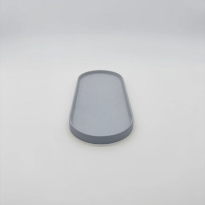 Rounder tácek s hranou z UHPC betonu oválný obdélník 26x11cm