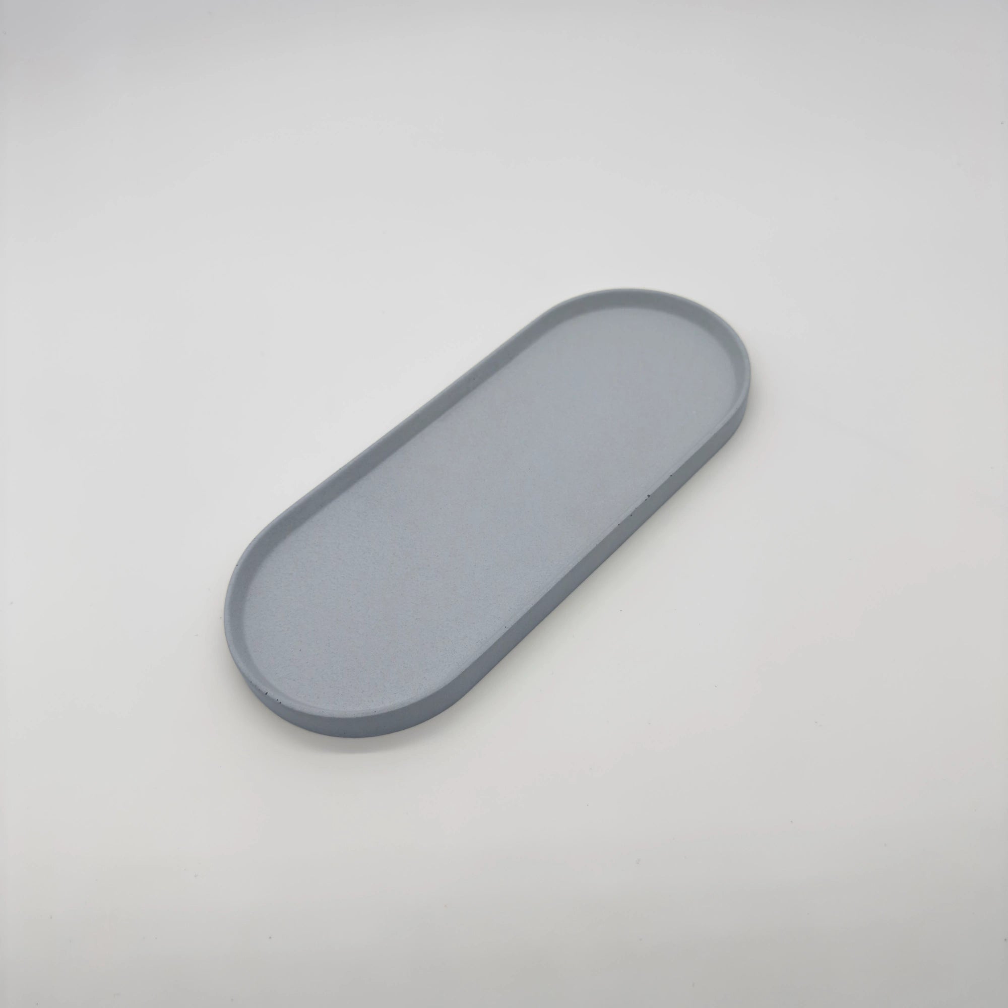 Rounder tácek s hranou z UHPC betonu oválný obdélník 26x11cm