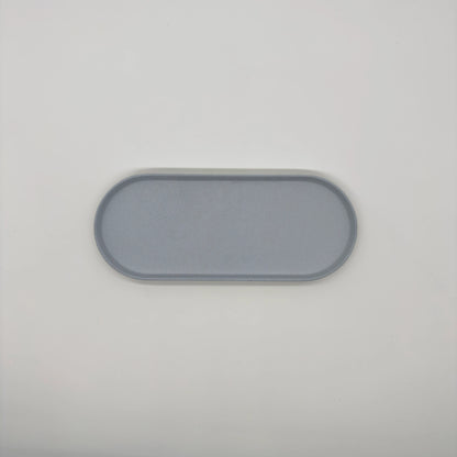 Rounder tácek s hranou z UHPC betonu oválný obdélník 26x11cm