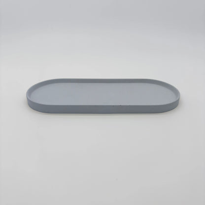 Rounder tácek s hranou z UHPC betonu oválný obdélník 26x11cm