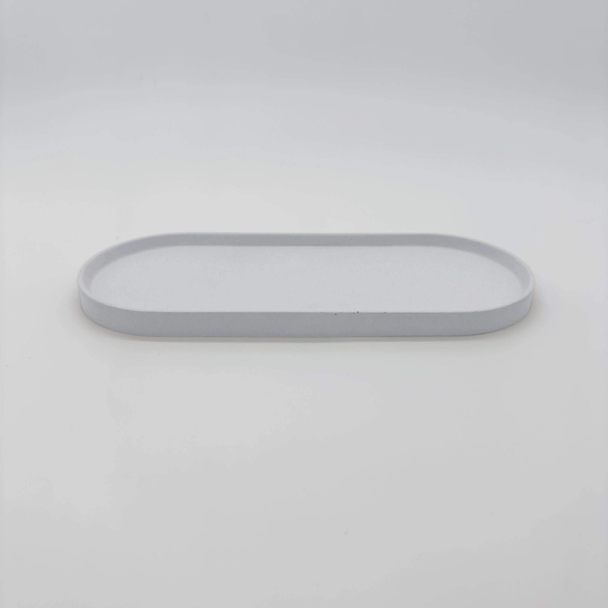 Rounder tácek s hranou z UHPC betonu oválný obdélník 26x11cm