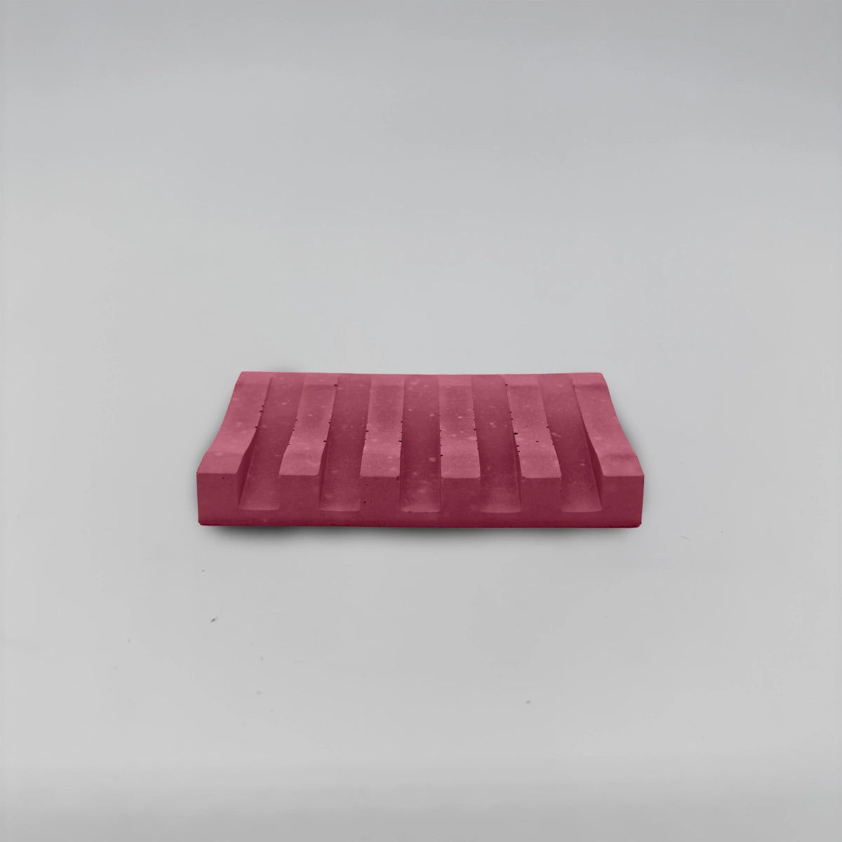 SoapRack Mýdelník Podložka pod mýdlo z betonu s drážkami