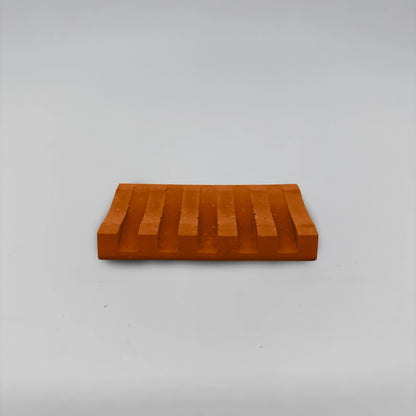 SoapRack Mýdelník Podložka pod mýdlo z betonu s drážkami