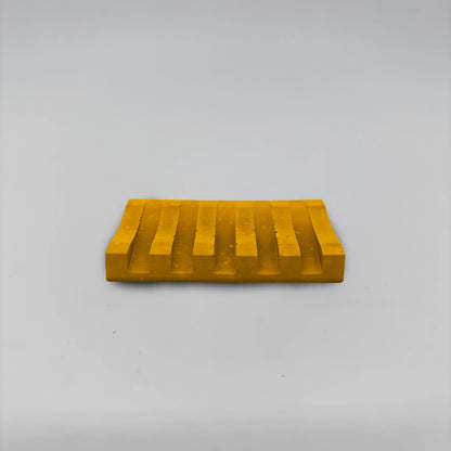 SoapRack Mýdelník Podložka pod mýdlo z betonu s drážkami