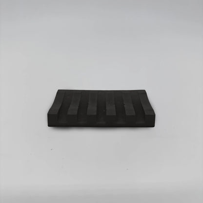 SoapRack Mýdelník Podložka pod mýdlo z betonu s drážkami