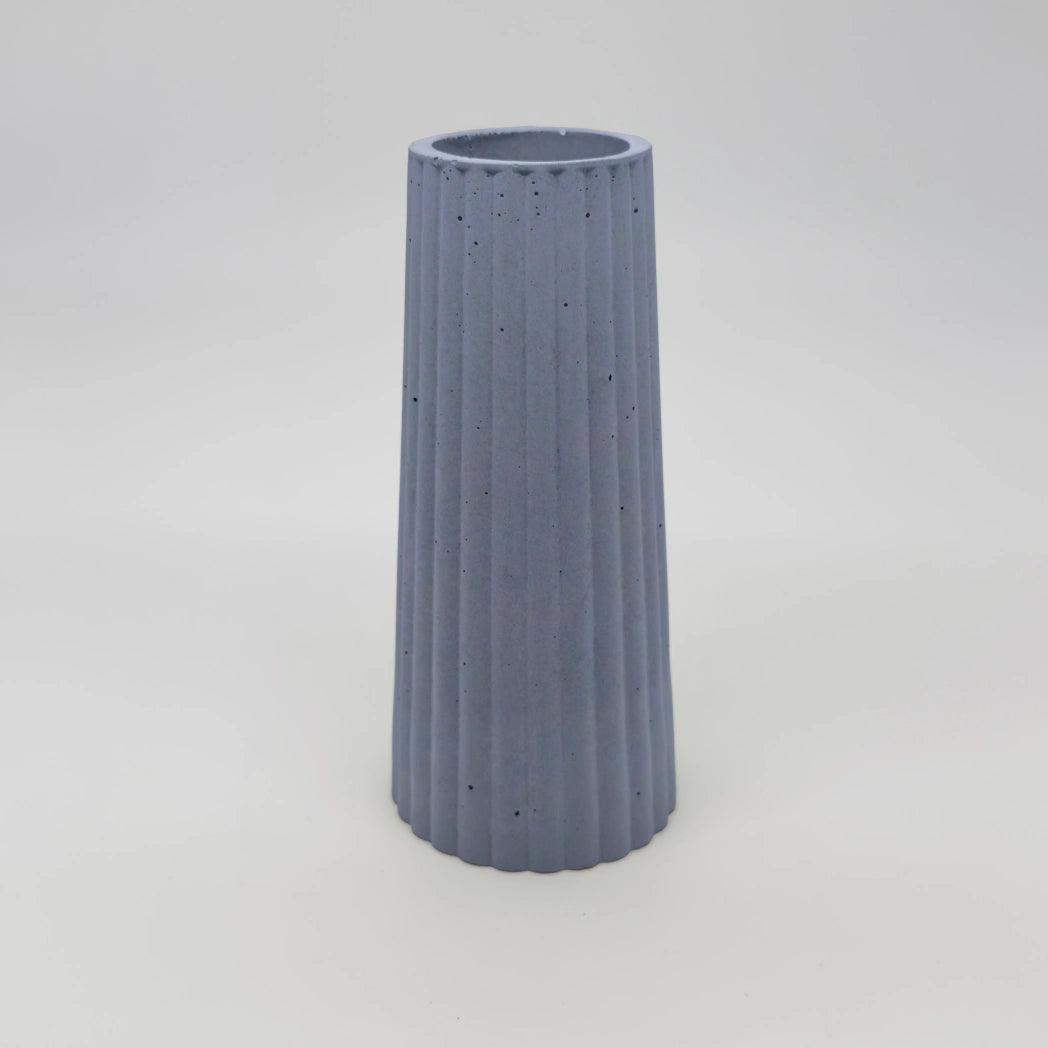 Vasum Váza s vroubky z UHPC betonu kuželová